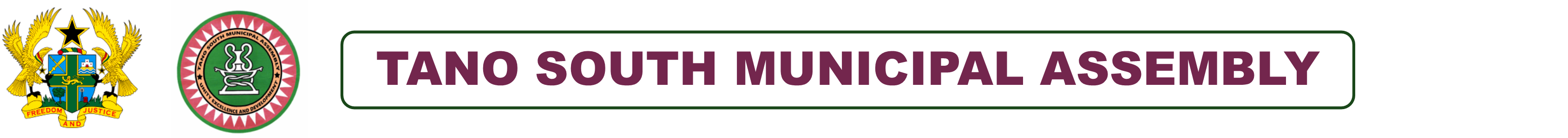Tano South Municipal Assembly Logo