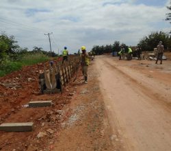 Construction of Derma-Asuoso Road